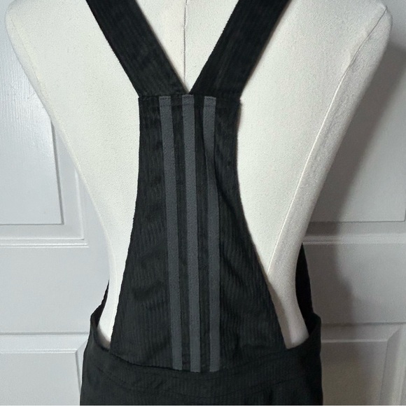 NWT Adidas Black Corduroy Overalls Dress (Size S) - Picture 7 of 8